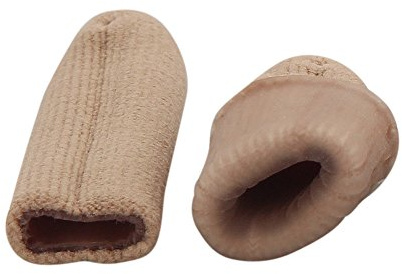 Gel Stoff Zehenkappe klein Ø 10 mm, dehnbar, flexibel, Kosmetex, zur Schmerzentlastung bei Hammerzehen, Hühneraugen, Klein
