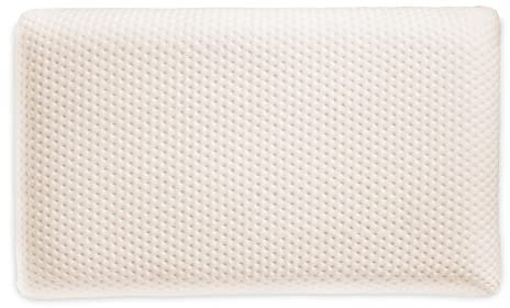 sleepling kleines Reisekissen, Orthopädisches Kissen Nackenstützkissen für die Reise & Unterwegs, Visco Nackenkissen, viscoelastisches Kopfkissen, Memory Effekt, Made in EU, Ökotex, 25x42x10 cm