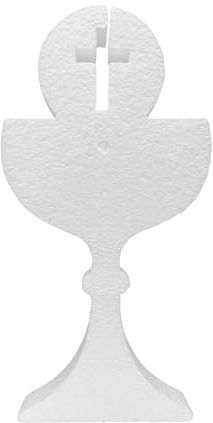 DecoPorex - Kelch 20 cm EPS zum Basteln und Verzieren der Kommunion - 0492