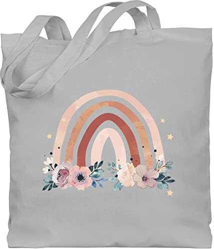 Shirtracer - Baumwolltasche - Boho Tasche & Bohemian Kleidung - Regenbogen - Watercolor