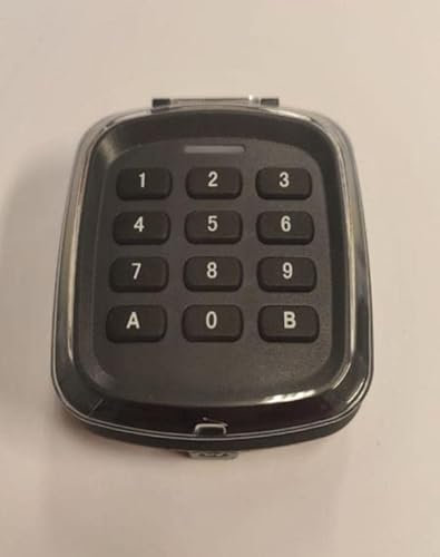 Tastiera radio Rib multifrequenza 433-868 mhz nero - ACG5521