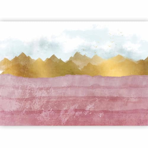 murando PREMIUM Fotomurales Abstracto 150x105 cm Papel pintado tejido no tejido Decoración de Pared decorativos Murales moderna de Diseno Fotográfico Montanas Pájaros como pintado c-A-10003-a-c