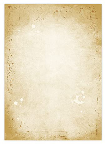 Designpapier Ideenreich natürlich DP1804 – 25 Blatt Briefpapier – Hochwertiges Motivpapier Geburtstag, Einladung, Brief, Liebesbrief – Laser- & Inkjetdrucker geeignet – Druckerpapier A4 90g/m²