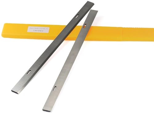 WNJun 319mm 12-3/5 Planer Blades Jointer Knives For DW733 TYPE2 Woodworking Planer Machine - Set Of 2 Pieces