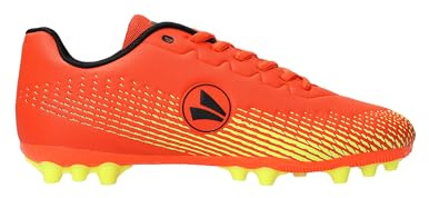 JAKO Scarpe da calcio per bambini - erba artificiale Lightning AG Jr Kids, rosso giallo, 37 EU