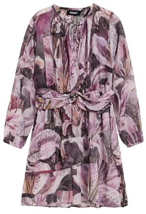 Desigual Vest_lir Casual Dress Mujer (Pack de 1)