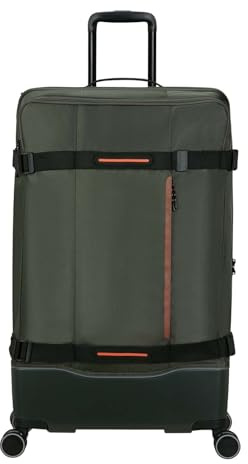 American Tourister Urban Track - Spinner L, Koffer, 79 cm, 106 L, Grün (Dark Khaki)