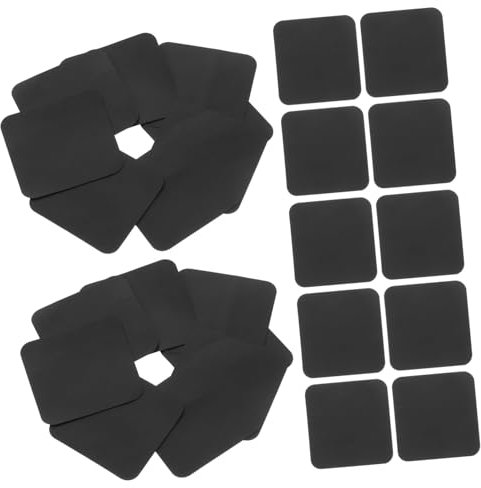 VILLCASE Bandes Anti-ternissement Découpables en Papier Noires Lot de 30 Protège-Bijoux en Papier Anti-Corrosion pour Bijoux et Argenterie