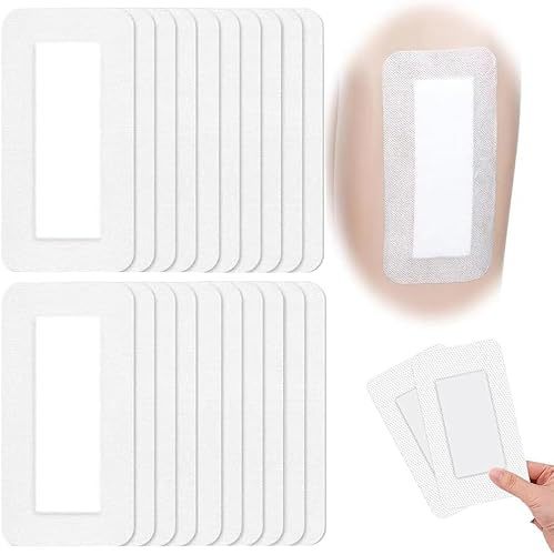 Apósito Adhesivo para Heridas, Paquete de 20 Unidades, 10 cm x 20 cm, Estéril, Transpirable, Absorbente, Tamaño Grande, Ideal para Cortes y Rozaduras