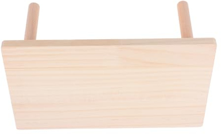 KOMBIUDA Hamsterplattform Aus Massivholz Wasserfeste 25x15x11cm Nageschutz Etage Für Hamsterkäfig Vielseitiges Haustierspielzeug Zur Käfiggestaltung Für Zwerghamster Und Goldhamster