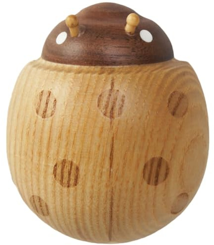 Brxmpn Calamite Frigorifero in Legno a Forma di Coccinella, Apribottiglie Creativo, Decorazione per Frigorifero, Cucina, Ufficio, Lavagna Bianca E Armadietti