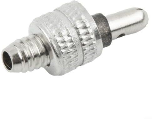 Lot de 4 valves de rechange pour valve Dunlop - En acier inoxydable - Compatible avec les valves de vélo