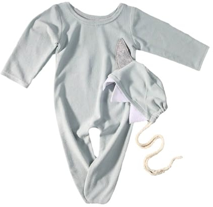 Oxxggkao Animal Appearance Outfit Infant Costume Newborn Photography Props Toddler Photo Bodysuit Photo Props Clothing Newborn Photography Romper