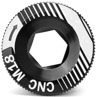 Tornillo de manivela para bicicleta, tornillo de fijación para rueda de cadena, tornillos de rosca, soporte de perno de brazo para M19 M20, ligero, compacto, ergonómico, multiusos, versátil, para