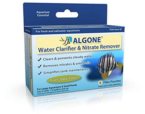 Algone (3 Packs) Large Aquarium Water Clarifier and Nitrate Remover