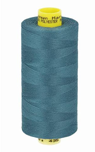 Gütermann Garn Mara 120 Allesnäher Nähgarn Polyester 1000m Nähmaschinengarn UV Beständig Jeansblau