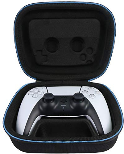 Baval Hard Travel Carrying Case Replacement for Playstation 5 PS5 DualSense Wireless Controller