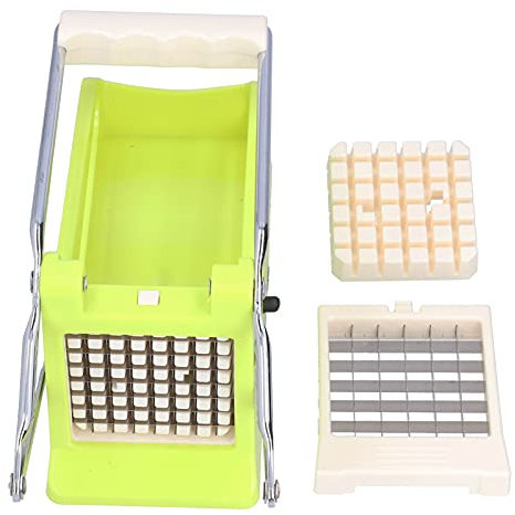 French Fry Cutter,Commercial Vegetable Chopper Replacement Blades Professional Potato Cutter for French Fries Tool Food Dicer Veggie Dicer Chopper for Carrot Cucumber Onion