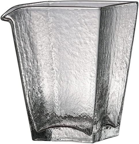 WZYYCV Cuencos Salsas Jarra de té Oficina Transparente Taza de té Tetera Aderezo para Ensalada Salsera Té Crema Jarra Tazón de Leche Café Salsera térmica