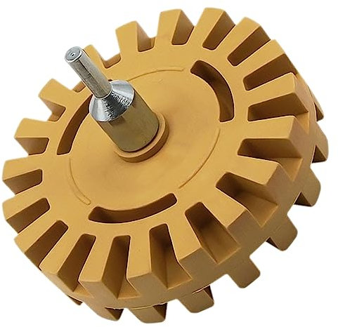 Homoyoyo Eraser Wheel Für Auto Gummirad Für Klebereste Entfernen Einfach Zu Verwenden Effizient Entfernung Von Aufklebern Und Klebstoffen Und Praktisch