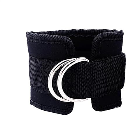 Correas de tobillo de cable, entrenador de fuerza ajustable para piernas, accesorios de tobillo para gimnasio, bandas de entrenamiento, puños acolchados para ejercicios de glúteos, correa ajustable