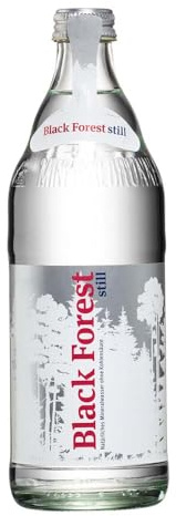 Black Forest Mineralwasser still, 0,5L, Glas (12)