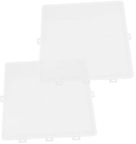 FUNNETOYU Dokumentenbox 2 Stücke A4 Zertifikat Halter Transparente Aufbewahrungsbox Praktischer Dokumenten Organizer für Büro und Zuhause