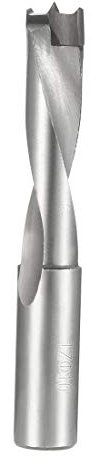 sourcing map Brad Point Drill Bits for Wood 10mm x 68mm Left Turning Carbide for Woodworking Carpentry Drilling Tool