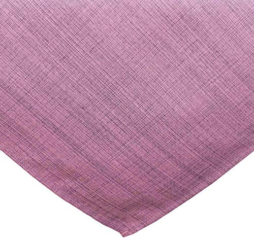 Outdoor Tischdecke quadratisch 90x90 cm in pink meliert - Modernes Tisch-Tuch als wetterfeste Garten-Tischdecke - Abwaschbare Außenbereich Abdeckung als große Garten-Tische Camping Tisch-Deko