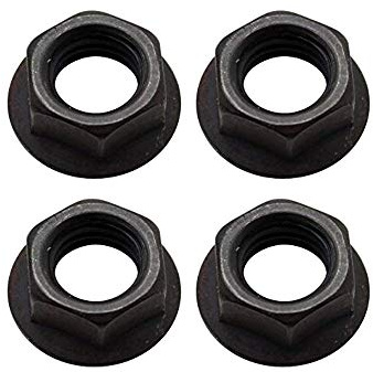 cyclingcolors 4 x Kreuz mit Wellenschliff, M10, Achse, Pedal, quadratisch, Kurbelbefestigung, Fahrrad, Radfahren, MTB, Straße, Vintage