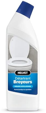 Détartrant WC & Broyeurs 1 Litres – Nettoyer et Eliminer le Calcaire de vos Toilettes – Format Pratique « Bec de Canard »
