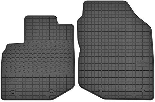 AGCPdirect Gummi Matten Fußmatten Passgenau Vorne Set für Honda City 6 2008-2013 und Honda Jazz GE 2008-2015