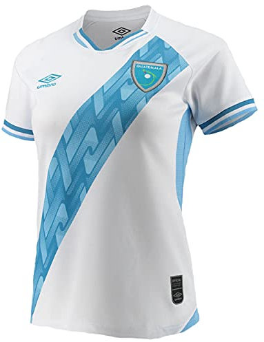 Umbro Guatemala National Team Women's Home Soccer Jersey 2021 - White (X-Large)