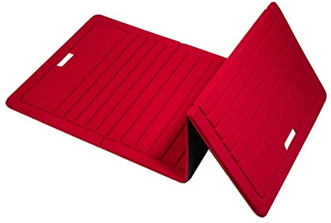 Sveltus Faltbare Matte, 140 x 60 cm, Rot
