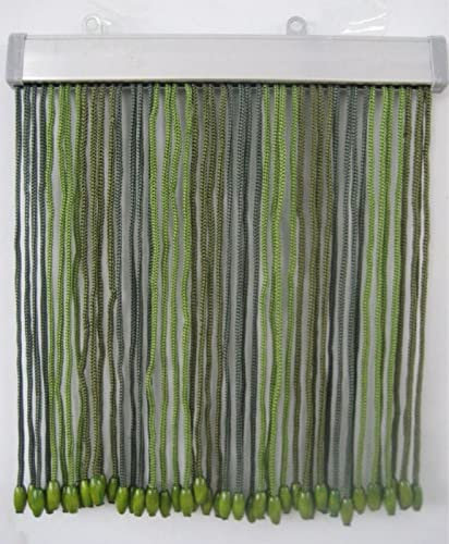 1PEZZO TENDA CORDONCINO CM.125X240 VERDE SCURO