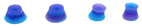 SPITBOARDS Fingerboard Swirl Bushings Duro Series 78A Purple-Blue