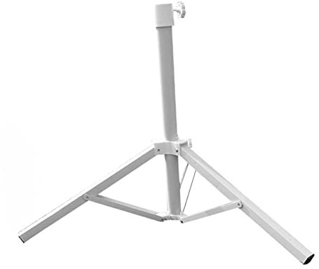 Warmhm 1Pezzi Base Triangolare per Ombrellone da Spiaggia Staffa Fissaggio Professionale Facile da Installare per Esterno