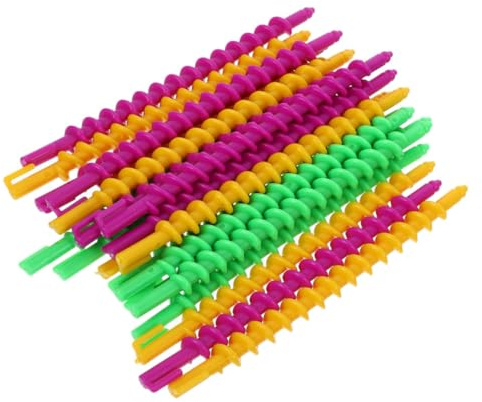 SAFIGLE 40 Stück Spiral Dauerwellenwickler Klein Aus Abs Haarschonende Lockenstäbe Für Frauen Stylingwerkzeug Für Trendige Locken Und Vielseitige Frisuren