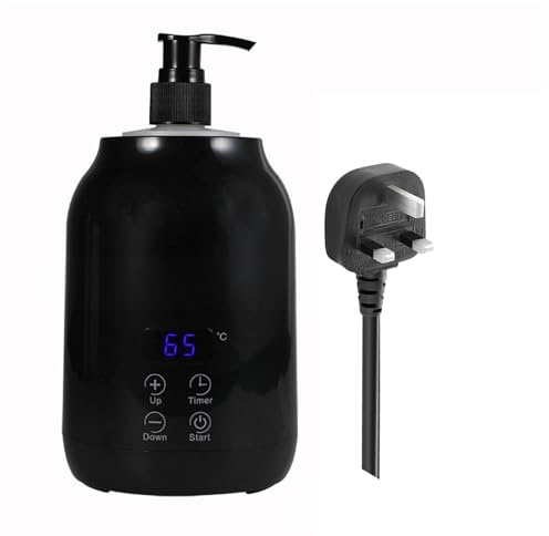 Smandy Electric Lotion Heater, Multifunctional Oil Warmer Touch Screen Control with Adjustable Temperature Timer for Massage