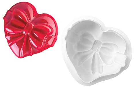 Stampi in silicone a forma di cuore per resina epossidica sapone cioccolato torta fondente per caramelle stampi a forma di cuore in silicone