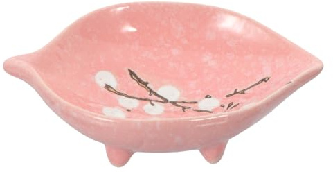 Hohopeti Small Pet Ceramic Food Bowl for Hamsters Guinea Pigs Hedgehogs Bite-resistant Feeding Dish Suitable for Small Animals
