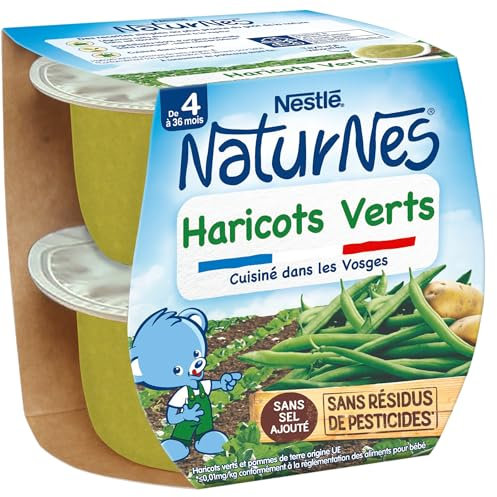 NESTLÉ BÉBÉ - HARICOTS VERTS DES 4-6 MOIS 2x130g