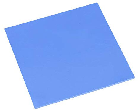 Zerone 100 x 100 x 2 mm Blue Silicone CPU Thermal Block