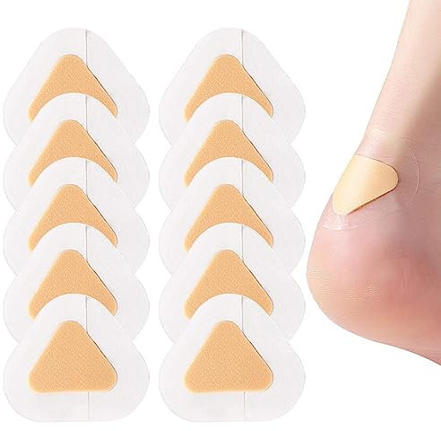 Autocollants pour talons,blessure au talon - 10 pièces pansements adhésifs pour doigts orteils talon ampoules prévention talon pansements soin des plaies