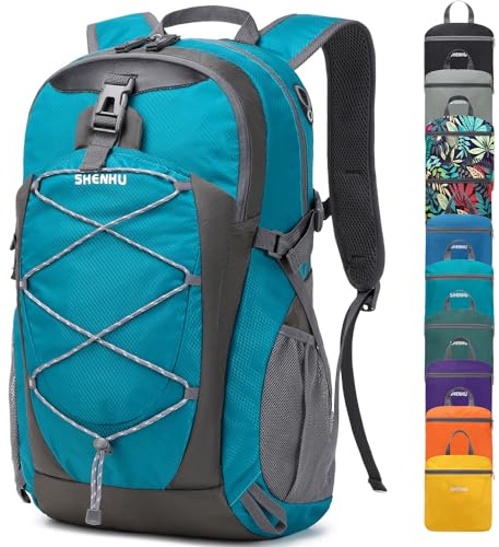 SHENHU 40L Hiking Backpack Lightweight Daypack Waterproof Travel Camping Backpack for Men Women Sport Packable