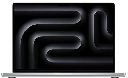 Apple 2023 Portatile MacBook Pro con chip M3, CPU 8 core, GPU 10 core: display Liquid Retina XDR 14,2, 8GB di memoria unificata, 1TB di archiviazione SSD. Compatibile con iPhone; Argento
