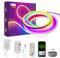 LUXONIC Neon Rope 5M Tira LED,16 Milliones de Color RGBIC compatible con Alexa, Google Assistant,Sync con La Música,DIY Decor Gaming, TV y Dormitorio(no admite WiFi 5G)