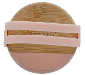 Demeliss Beauty - Spazzola per capelli, stimola la circolazione sanguigna, spazzola massaggiante in legno e silicone