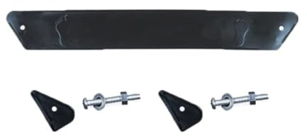 Poggiapiedi di ricambio per passeggino, 37 cm, colore nero, estensione regolabile, accessori per passeggini e accessori per neonati