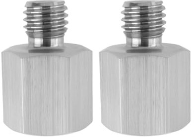 LT Easiyl 2x Adattatore Convertitore Filettato Femmina Da 10 Mm A Maschio Da 8 Mm Adattatore Per Perno Esagonale In Acciaio Inossidabile 304 Riduttore Per Asta Filettata